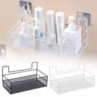 Self-Adhesive Shower Shelf Bathroom Caddy Kitchen Storage Rack Tidy Organizer AN