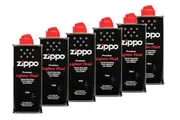 6x Zippo Premium Lighter FLUID Cigarette Genuine Petrol Refill 125ml