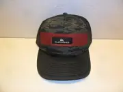 QUIKSILVER Men's Trucker Hat KOOKABURRA COOP - Grape Tiger Camo - One Size - NWT
