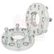 2 Pcs 1" 6x5.5 12x1.25 Studs Wheel Spacers For Nissan Titan 2004-2015&2017-2020 (for: Nissan)