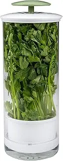 Goodful Herb Keeper Preserver, Designed for Optimum Breathable Airflow for Maximum Freshness, Water Line Ensures The Use of The Right Amount of Water, Stores in Your Refrigerator