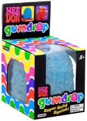 Needoh Gumdrop Stress Ball (Blue), 1Ct