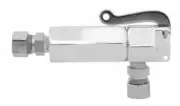 Chromed Brass Air Valve for Train Horn - Heavy Duty Trucks - High Quality