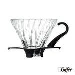 TCOFFEE HARIO-V60黑色01玻璃濾杯