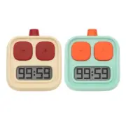 Robot Digital Timer High-defination LCD Digital Display Hangable Clock