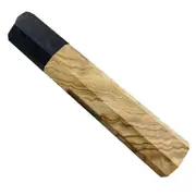 Chef Knife Handle Wood Handle Octagonal Handle Crafts Manual DIY Semi-Finished Knife Handle Kitchen as shown