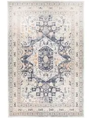 [Rug Culture] Providence Esquire Brushed Traditional Blue Rug in Navy