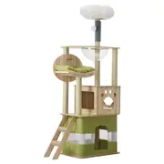Alopet Cat Tree Tower Scratching Post Scratcher 160cm Condo House Bed Furniture