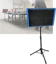 Portable Table Tennis Rebound Board, Pingpong Exerciser Tool,Self Training Accessory for Home Gyms Schools Clubs Office