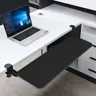 UP# Keyboard Tray Under Desk Height Adjustable Slide Out Computer Keyboard Drawe