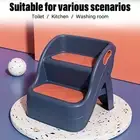 2 Step Stool Thicken Kids Footstool Folding For Kitchen.