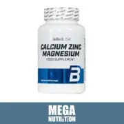 Biotech USA Calcium Zinc Magnesium - 100 tablets
