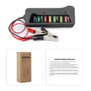 6 LED Lights Display 12V Digital Battery Alternator Tester Car Diagnostic Tool