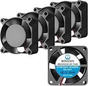 WINSINN 25mm Fan 24V Brushless 2510 25x10mm for DIY Mini Cooling PCB/Notebook/Graphics Card - High Speed (Pack of 5Pcs)