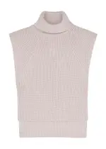 Isabel Marant étoile Megan Roll-neck Wool-blend Tank - Ecru - 6 6