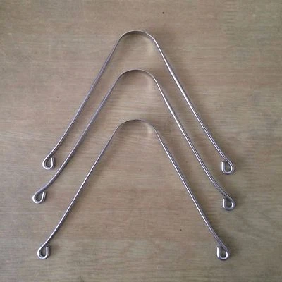 3 x 100% Stainless Steel Tongue Cleaner / Oral Hygiene Scraper