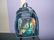 Star Wars Boba Fett school /luggage roller bag (very rare)