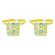 2PK Annabel Trends Sprout Half Waist Garden Tool Holder Belt Bag Amalfi Citrus