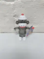 Z Wind Ups Skippy Jump Rope Sock Monkey Skippy Mini Windup Toy