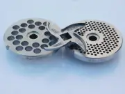 #32 commercial meat mincer cutting plates 3mm - 25mm blade For stainless steel