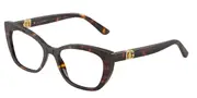Dolce & Gabbana DG3398 502 Women’s Glasses Tortoiseshell Size 52 - Private Health Rebate - Blue Light Block Available