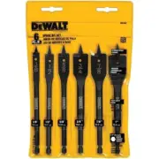 DEWALT 6 PIECE SPADE BIT SET DW1587 W/POUCH BRAND NEW FAST SHIPPING!!! 5375613