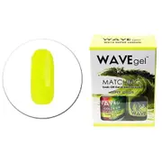 Wave Gel Polish UV LED & Nail Lacquer Enamel Duo 214 W214 Super Lemon 15ml