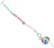 [GAROZATION] Polymer Clay Candy Pendant Bracelet Jewelry for Women Girls Bracelet Aesthetic