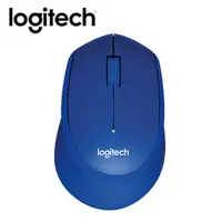 在飛比找PChome24h購物優惠-Logitech 羅技 M331 無線靜音滑鼠-藍