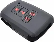 car key cover for Alphard 2015-2019 Car Remote Key Fob Shell Silicone Key Case Key Fob Cover Trim Car Accessories