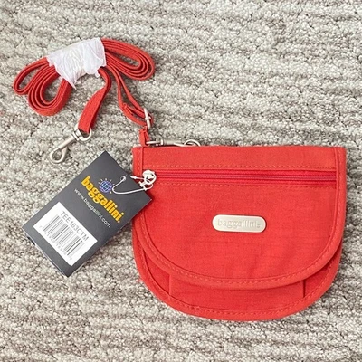 TEENEE BAGGALLINI Crossbody Security Pouch Ripstop NEW Travel Passport SMALL