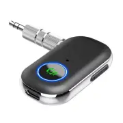 Bluetooth 5.3 Audio Receiver Car MP3 Player AUX Adapter Type-C Charger HandsFree