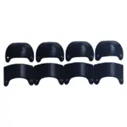 New 8* Front Rear Black Plastic Guitar AMP Amplifier Cabinet Corner For Marshall