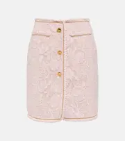 [Giambattista Valli] Giambattista Valli Lace miniskirt AU 14 pink
