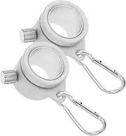 JEWEDECO 2pcs Flagpole Buckle Flagpole Mounting Bracket Flagpole Collar Ring Flag Pole Bracket Flag Pole Mounting Ring Clip Flag Pole Grommet Rings Flag Pole Retainer Ring Flag Fasteners
