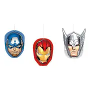 Avengers Epic Honeycomb Decorations (Pack of 3)