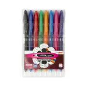 Uni-Ball Signo Gelstick Pen Assorted (Wallet of 8)
