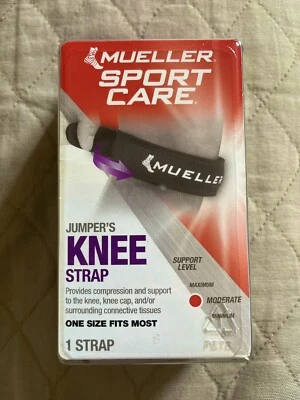 Mueller Sport Care Jumper's Knee Strap OSFm - Black