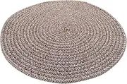 ABOOFAN Tatami Cushion Woven Round Floor Seat Mat for Bedroom Classic and Comfortable Cushion for Home Decor for Meditation and Relaxation