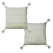 Indra Cotton Cover Filled Cushion 45 x 45 cm by Accessorize