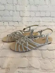 Repetto Gladiator Sandals Silver & Grey Size 10 - Never Been Worn