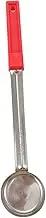 BRIGHTFUFU 4pcs Portion Control Serving Spoon Stainless Steel Ladle Perfect for Pizza Sauce Soup Salad Dressing