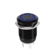 LED Push Button Switch, Momentary Type Car LED Momentary Switch for Outdoor Use