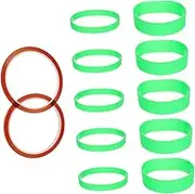 Operitacx Protect Hands Sublimation Tumbler Press Bands 1 Set of Silicone Wraps Heat Transfer Tape for High Temp Sublimation Projects