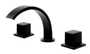 ALFI brand AB1326 1.2 GPM Widespread Bathroom Faucet - Black