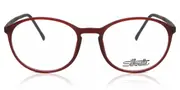 Silhouette SPX Illusion 2940 3010 Men's Glasses Red Size 49 - Private Health Rebate - Blue Light Block Available