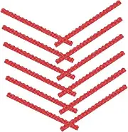 jojofuny 12pcs Magnetic Border Trim Strips Decorative Blackboard Borders for Classroom DIY Craft Projects Party Decorations Easy to Install