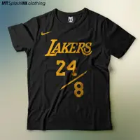 在飛比找蝦皮購物優惠-男士 t 恤 Kobe Bryant 球衣 24/8 襯衫 