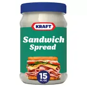 Kraft Sandwich Spread, 15 Oz Jar