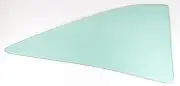 Quarter Glass Green Tint RH 66-67 Fairlane Fastback (for: Ford)